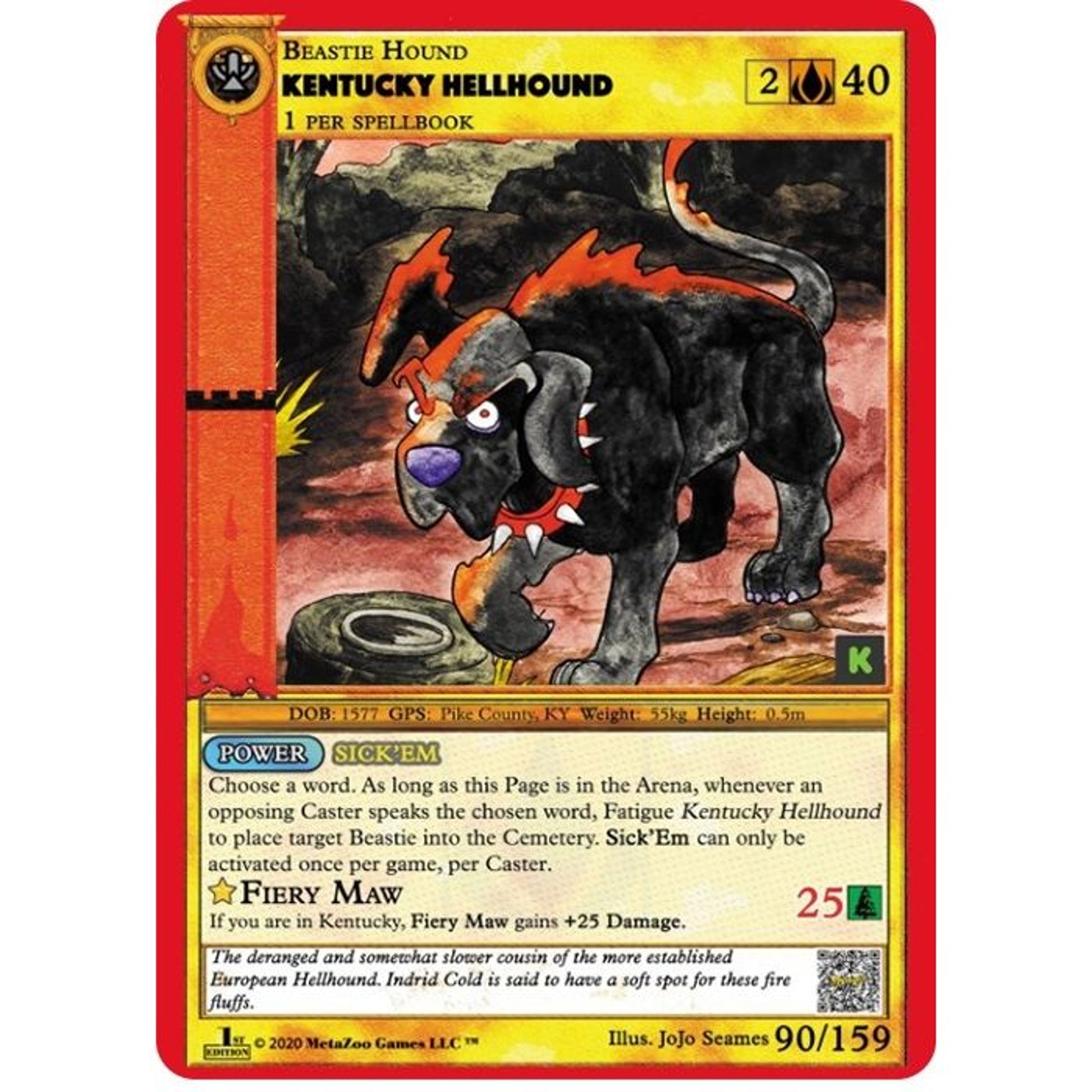 Image for Kentucky Hellhound (90) (CNKE) - MetaZoo