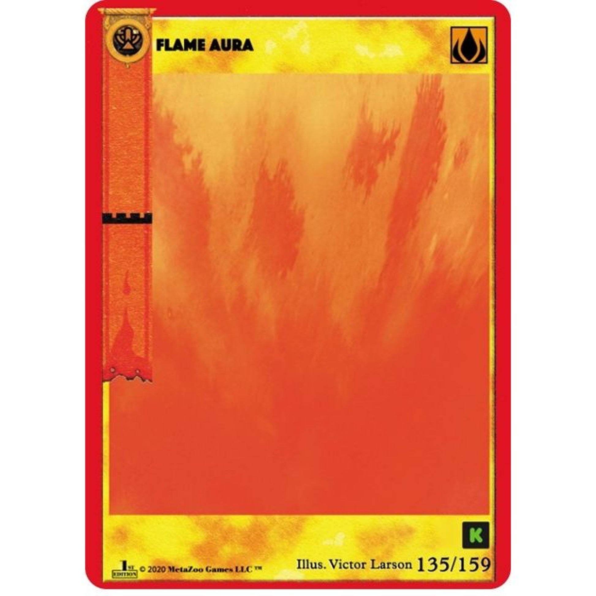 Image for Flame Aura (135) (CNKE) - MetaZoo