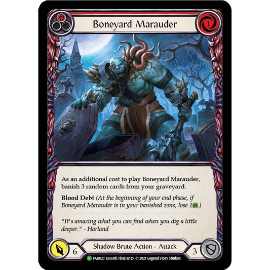 Image for Boneyard Marauder (Red) - FAB023 (FAB023) (PR) - Flesh and Blood TCG