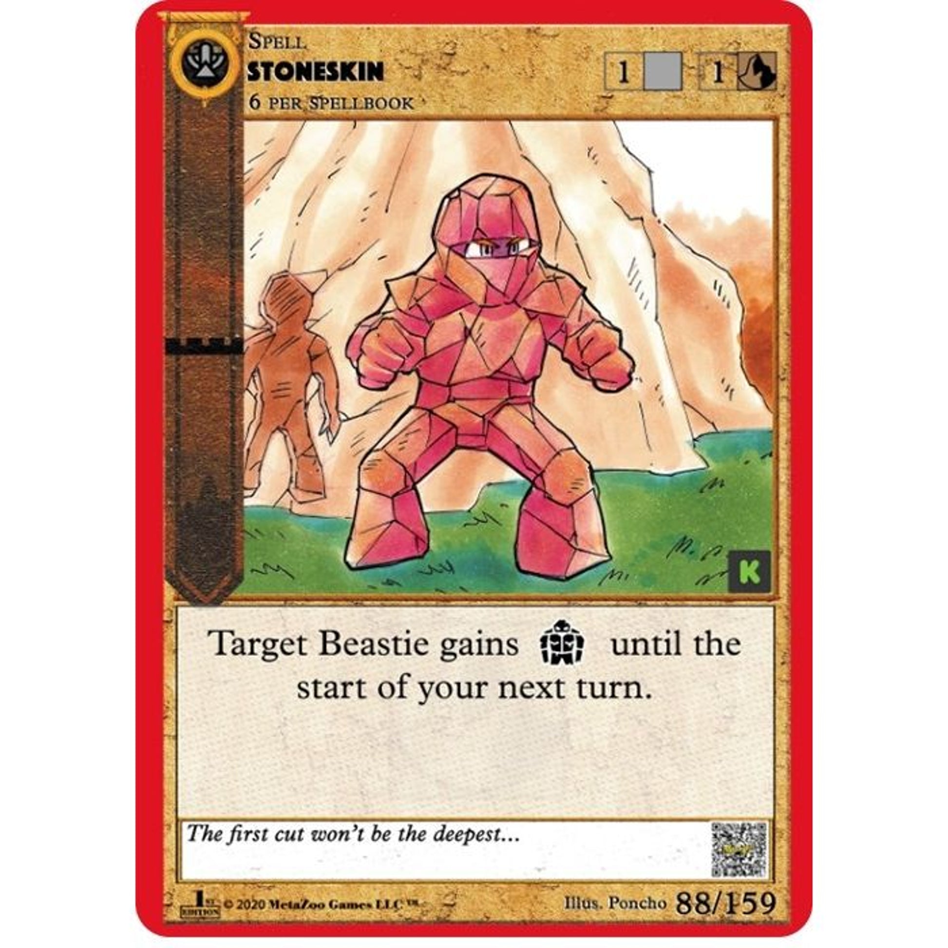 Image for Stoneskin (88) (CNKE) - MetaZoo
