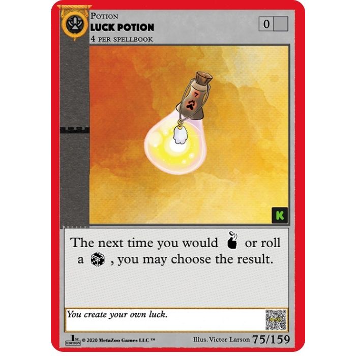 Image for Luck Potion (75) (CNKE) - MetaZoo