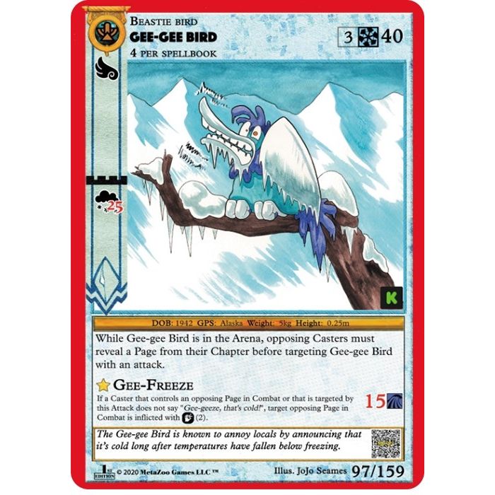 Image for Gee-Gee Bird (97) (CNKE) - MetaZoo