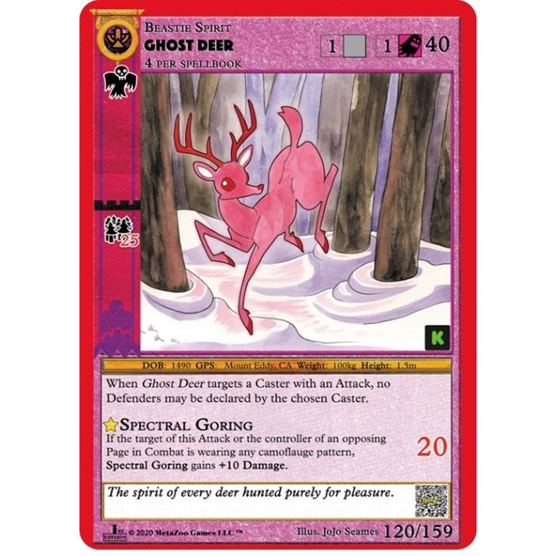 Image for Ghost Deer (120) (CNKE) - MetaZoo