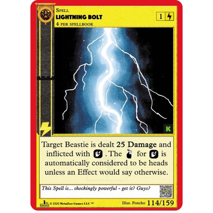 Image for Lightning Bolt (114) (CNKE) - MetaZoo