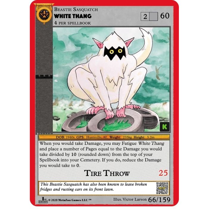 Image for White Thang (66) (CNKE) - MetaZoo