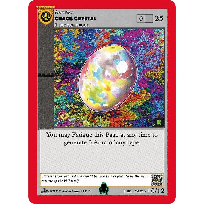Image for Chaos Crystal (Pukwudgie Chieftain) (10) (CNKE-TD) - MetaZoo