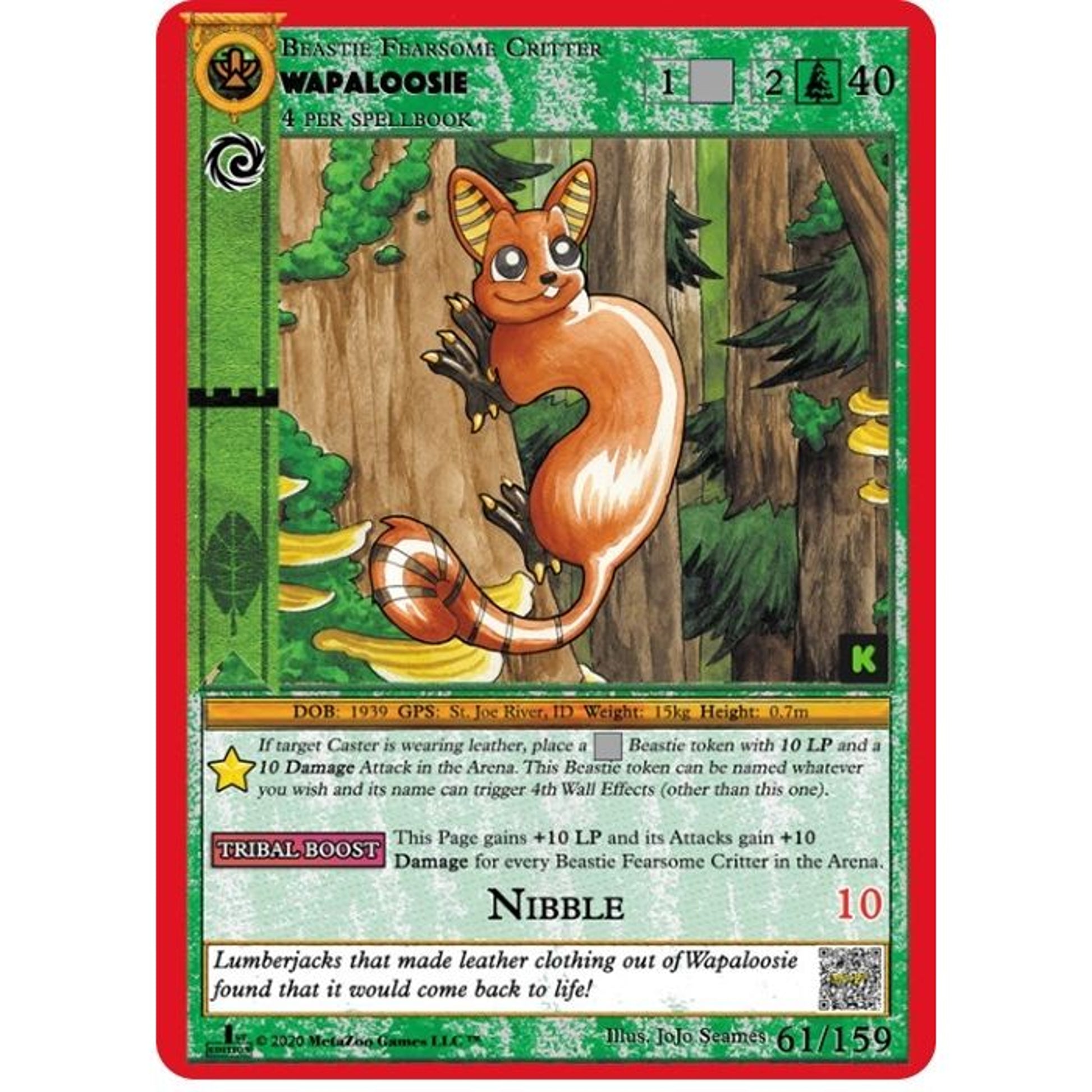 Image for Wapaloosie (61) (CNKE) - MetaZoo