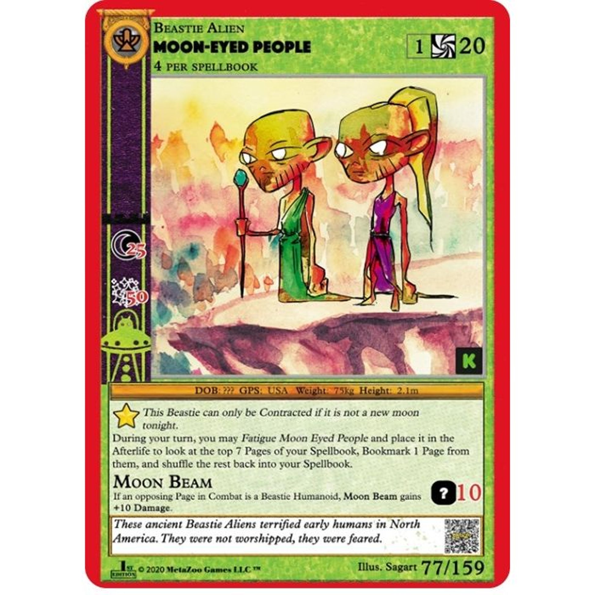 Image for Moon-Eyed People (77) (CNKE) - MetaZoo
