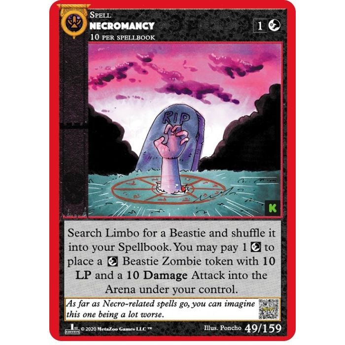 Image for Necromancy (49) (CNKE) - MetaZoo