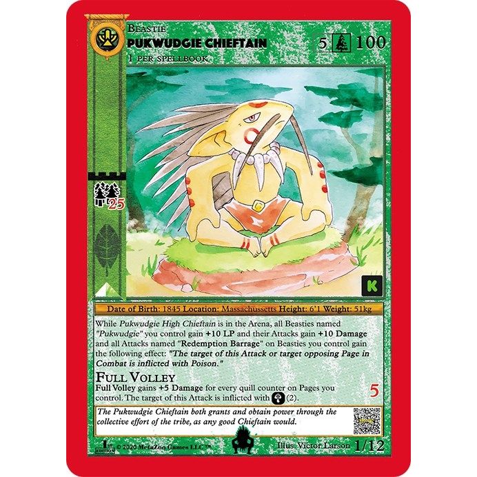 Image for Pukwudgie Chieftain (1) (CNKE-TD) - MetaZoo