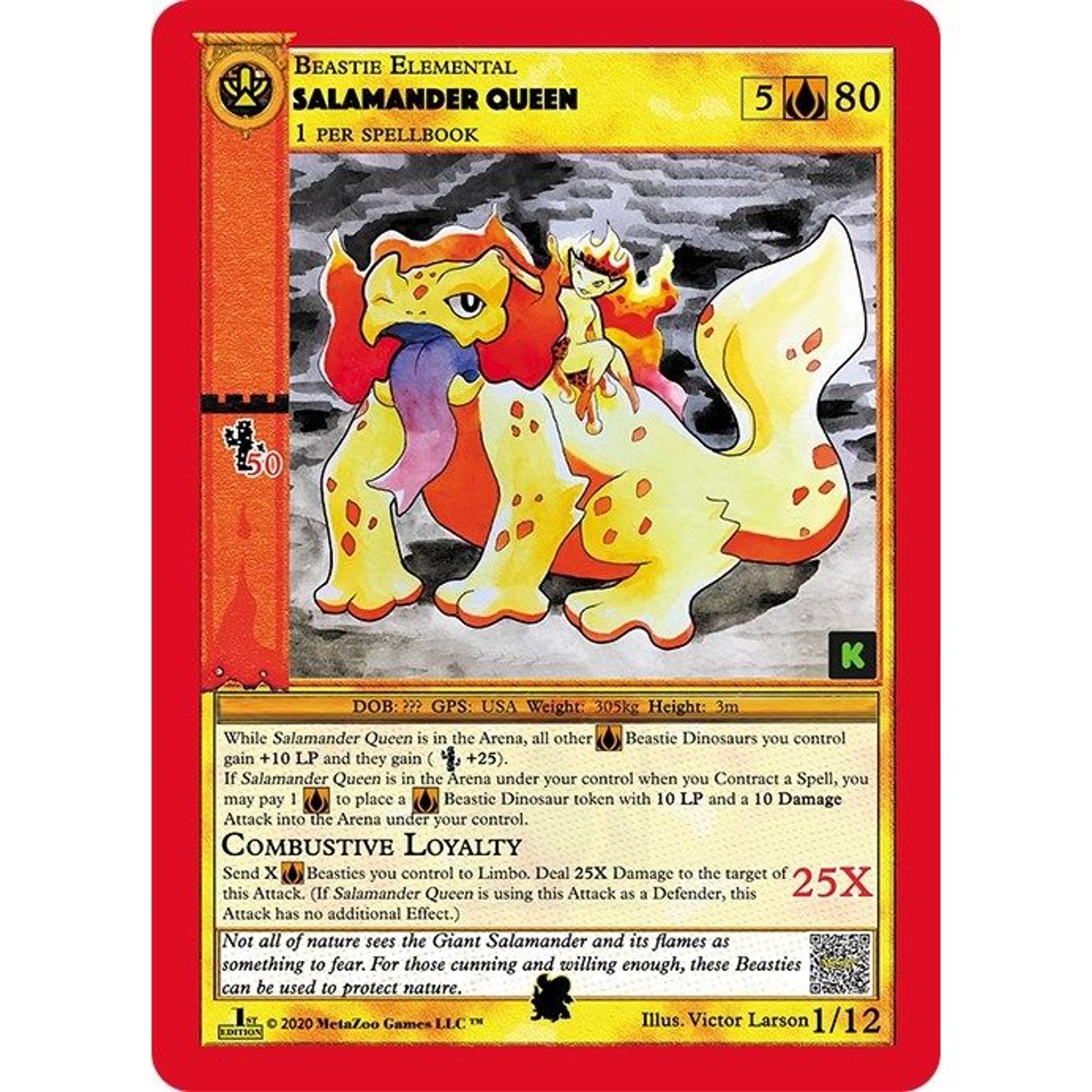 Image for Salamander Queen (1) (CNKE-TD) - MetaZoo