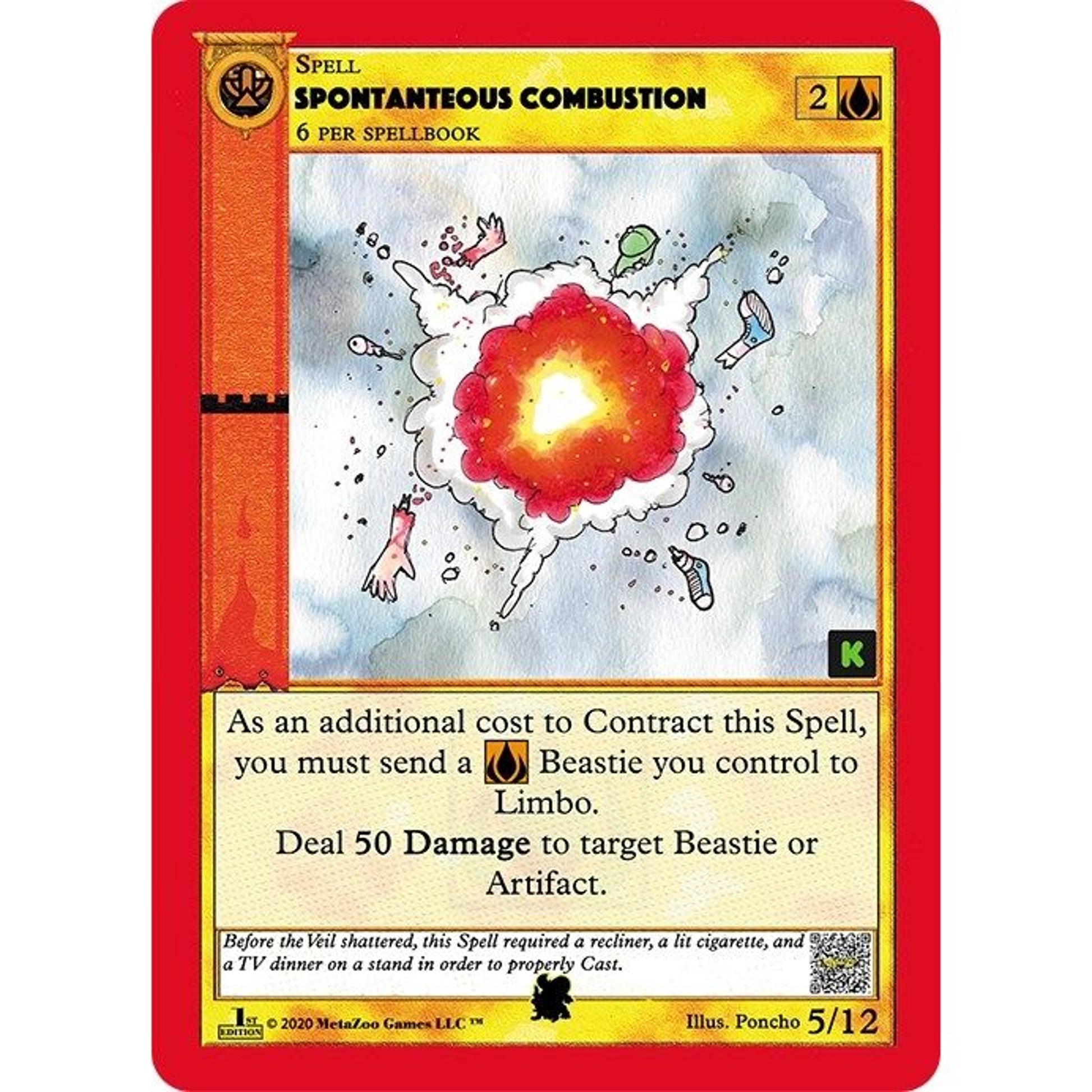 Image for Spontanteous Combustion (5) (CNKE-TD) - MetaZoo