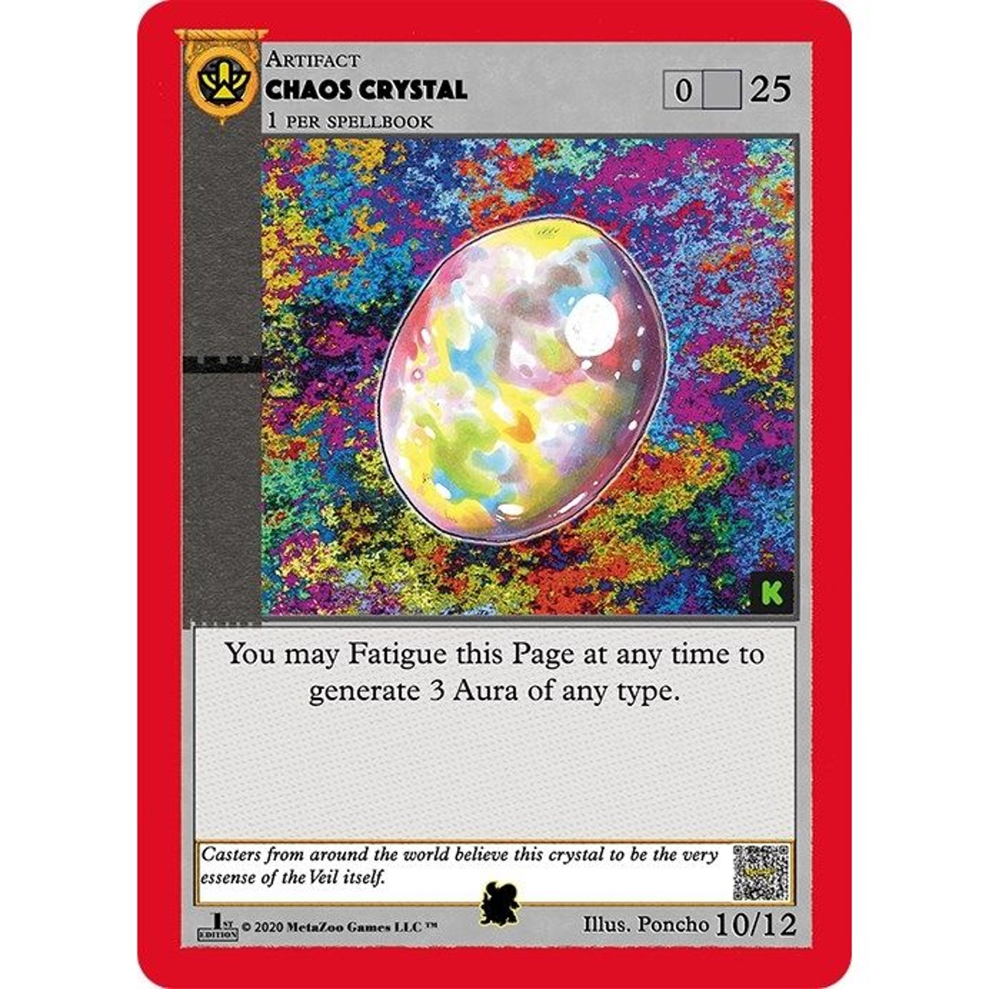 Image for Chaos Crystal (Salamander Queen) (10) (CNKE-TD) - MetaZoo