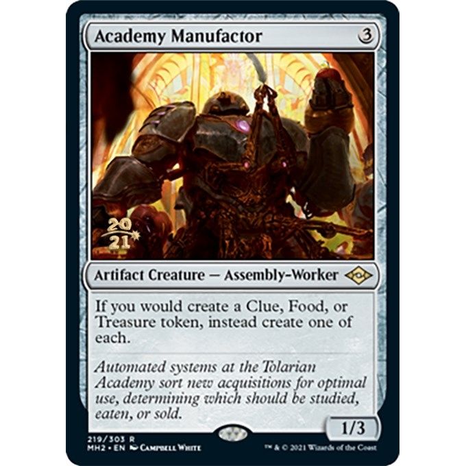 Image for Academy Manufactor (219) (PRE) - Magic: The Gathering
