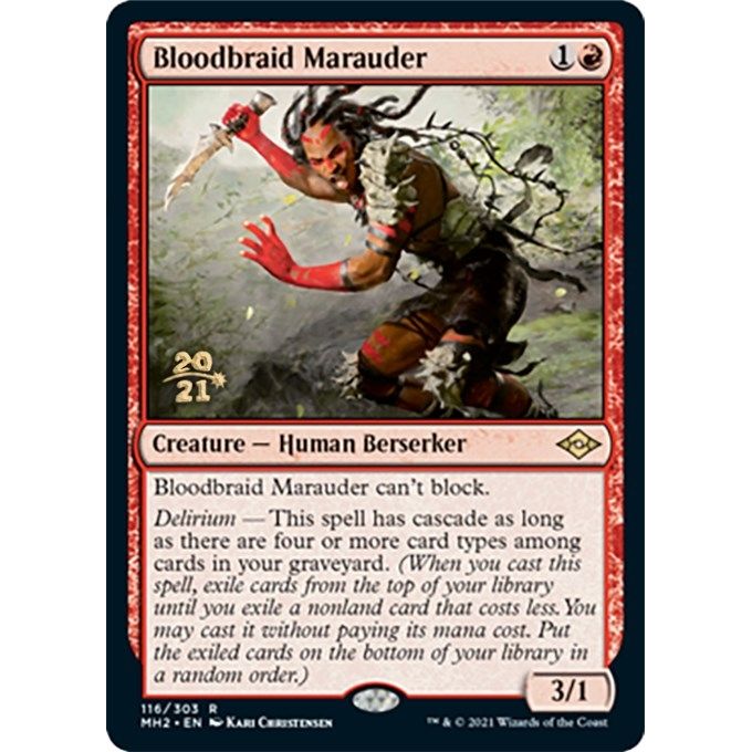 Image for Bloodbraid Marauder (116) (PRE) - Magic: The Gathering