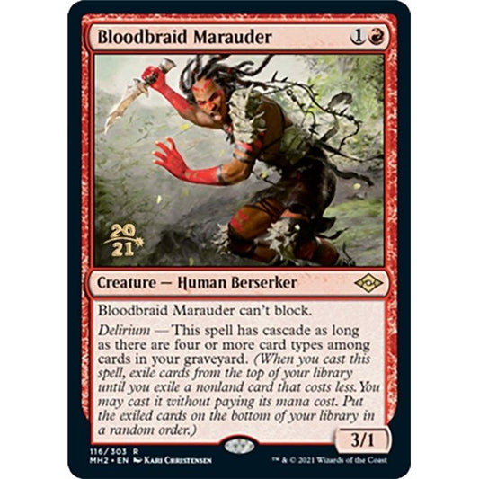 Image for Bloodbraid Marauder (116) (PRE) - Magic: The Gathering