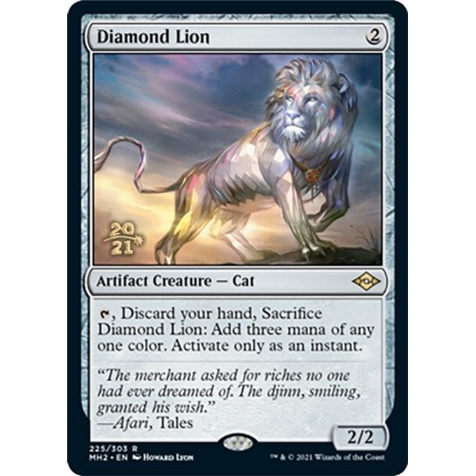 Image for Diamond Lion (225) (PRE) - Magic: The Gathering