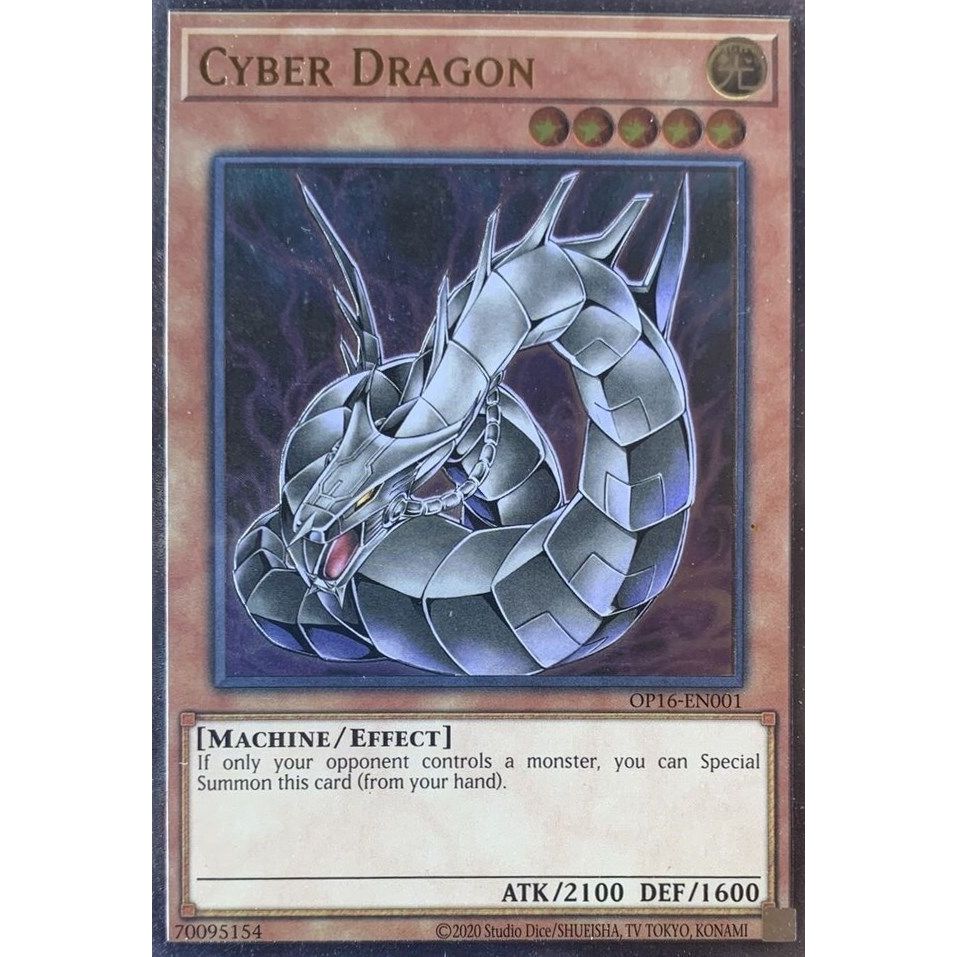 Image for Cyber Dragon (UTR) (OP16-EN001) (OP16) - YuGiOh