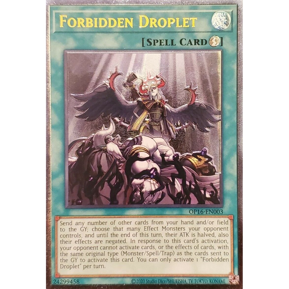 Image for Forbidden Droplet (UTR) (OP16-EN003) (OP16) - YuGiOh