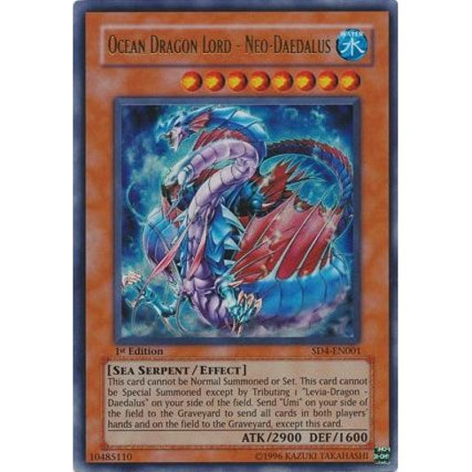 Image for Ocean Dragon Lord - Neo-Daedalus (SD4-EN001) (SD4) - YuGiOh