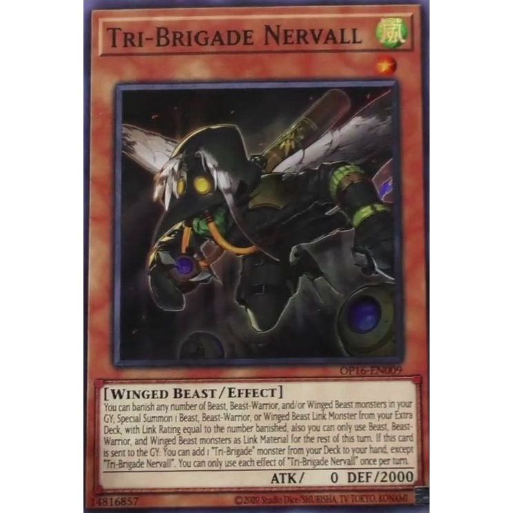 Image for Tri-Brigade Nervall (OP16-EN009) (OP16) - YuGiOh