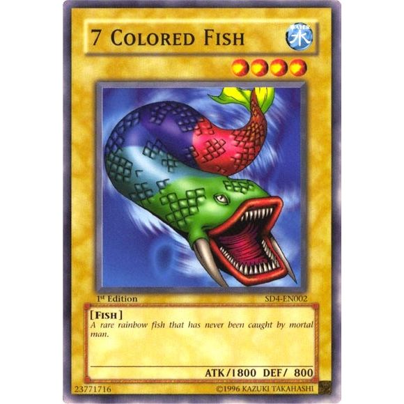 Image for 7 Colored Fish (SD4-EN002) (SD4) - YuGiOh