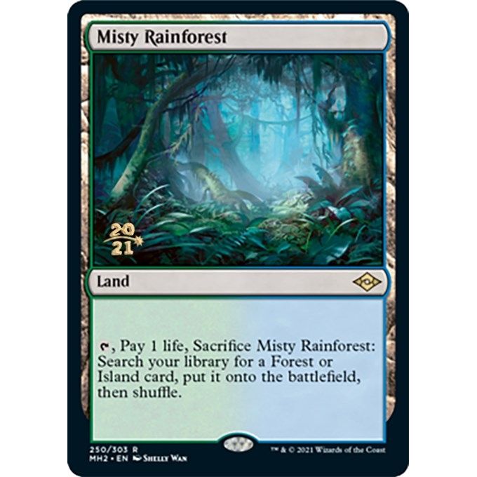 Image for Misty Rainforest (250) (PRE) - Magic: The Gathering