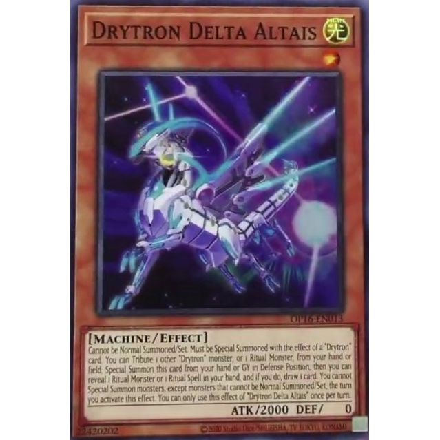 Image for Drytron Delta Altais (OP16-EN013) (OP16) - YuGiOh