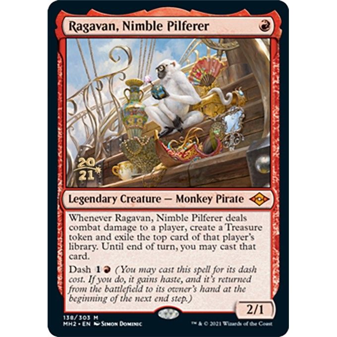 Image for Ragavan, Nimble Pilferer (138) (PRE) - Magic: The Gathering