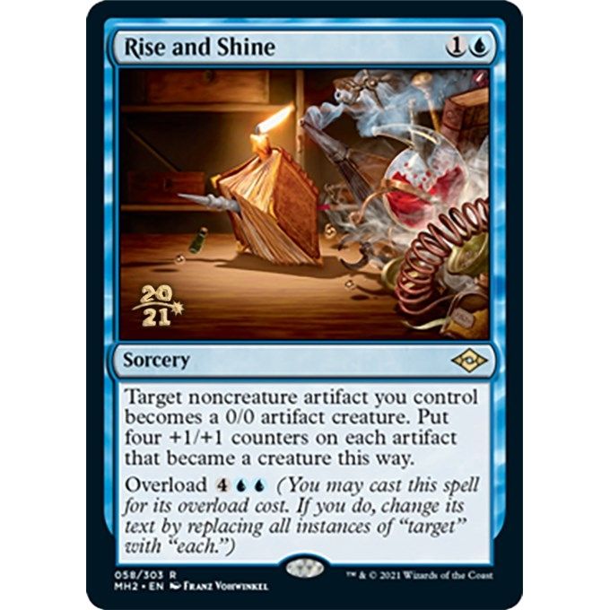Image for Rise and Shine (58) (PRE) - Magic: The Gathering