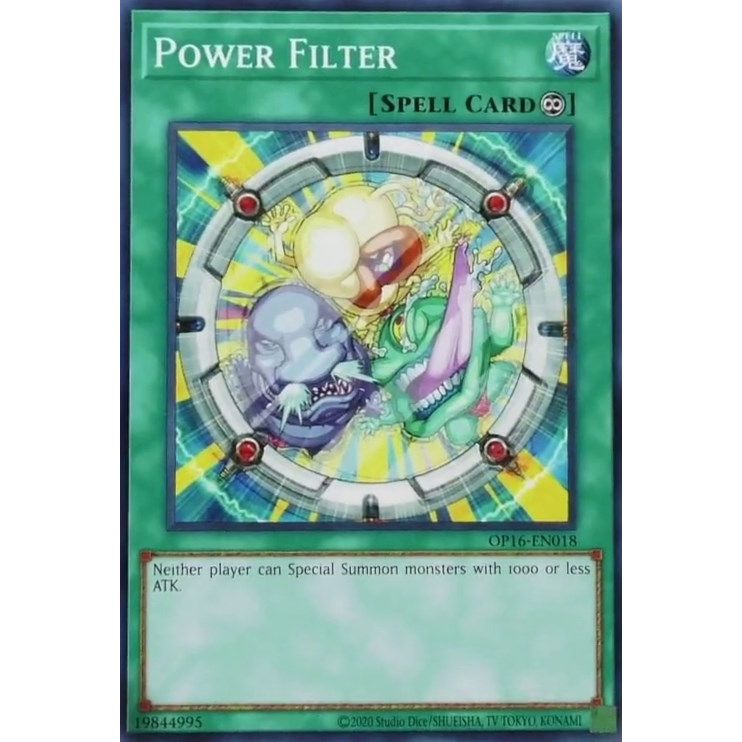 Image for Power Filter (OP16-EN018) (OP16) - YuGiOh