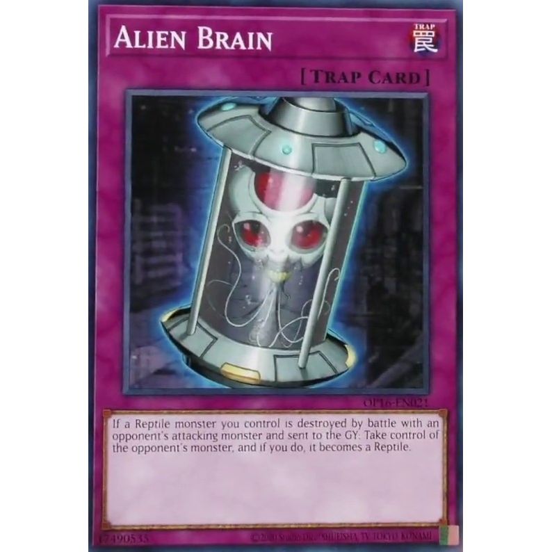 Image for Alien Brain (OP16-EN021) (OP16) - YuGiOh