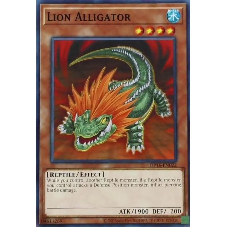 Image for Lion Alligator (OP16-EN022) (OP16) - YuGiOh