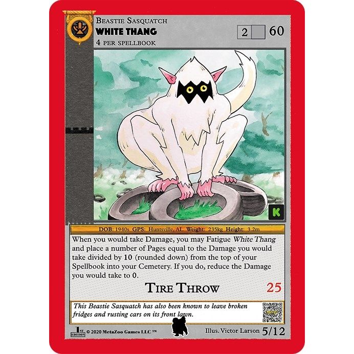Image for White Thang (5) (CNKE-TD) - MetaZoo