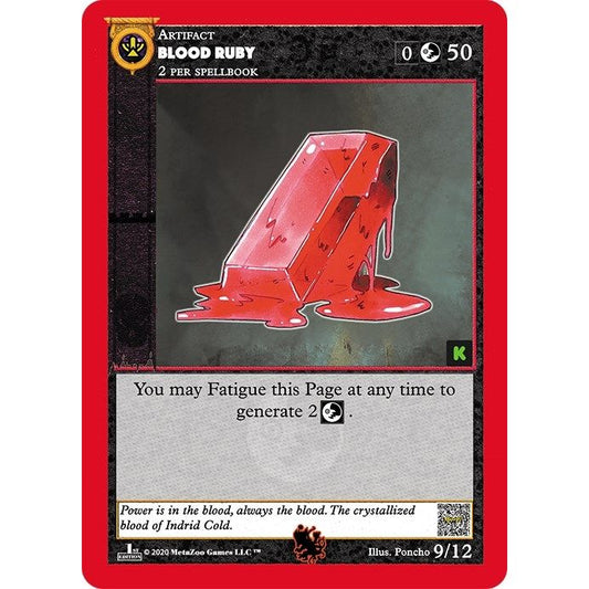 Image for Blood Ruby (9) (CNKE-TD) - MetaZoo