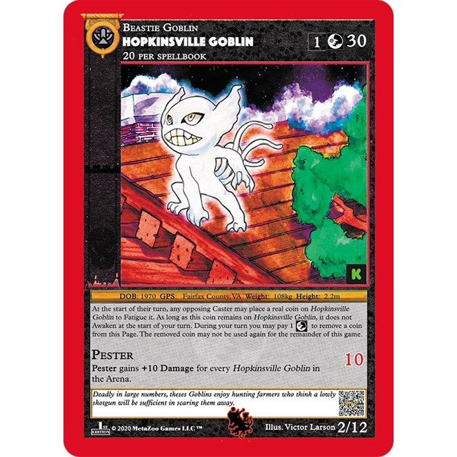 Image for Hopkinsville Goblin (2) (CNKE-TD) - MetaZoo