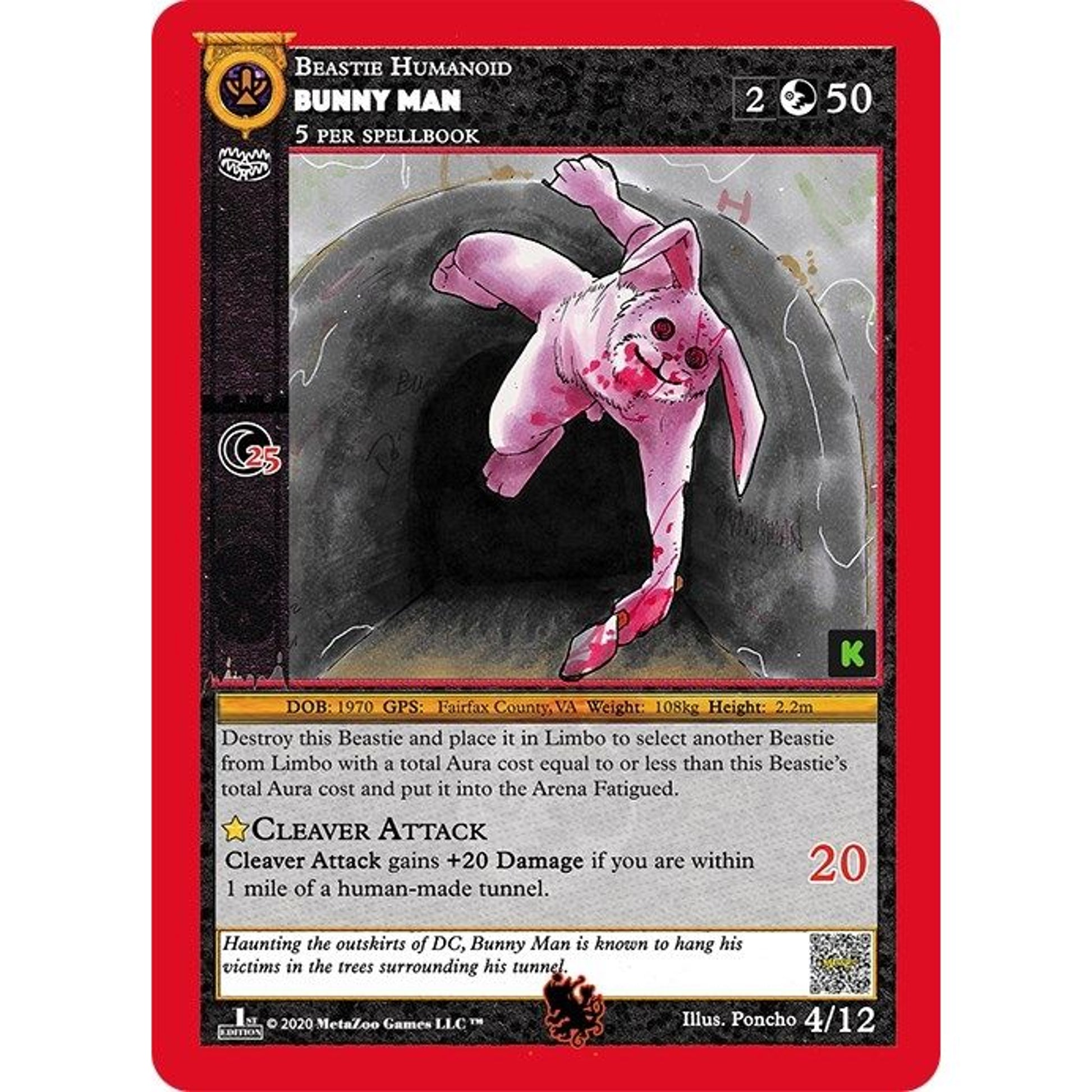 Image for Bunny Man (4) (CNKE-TD) - MetaZoo