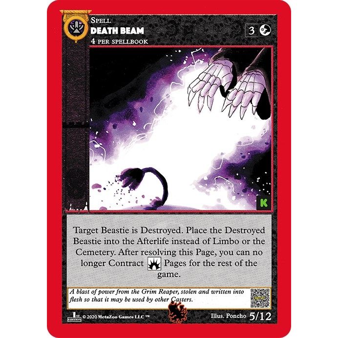 Image for Death Beam (5) (CNKE-TD) - MetaZoo