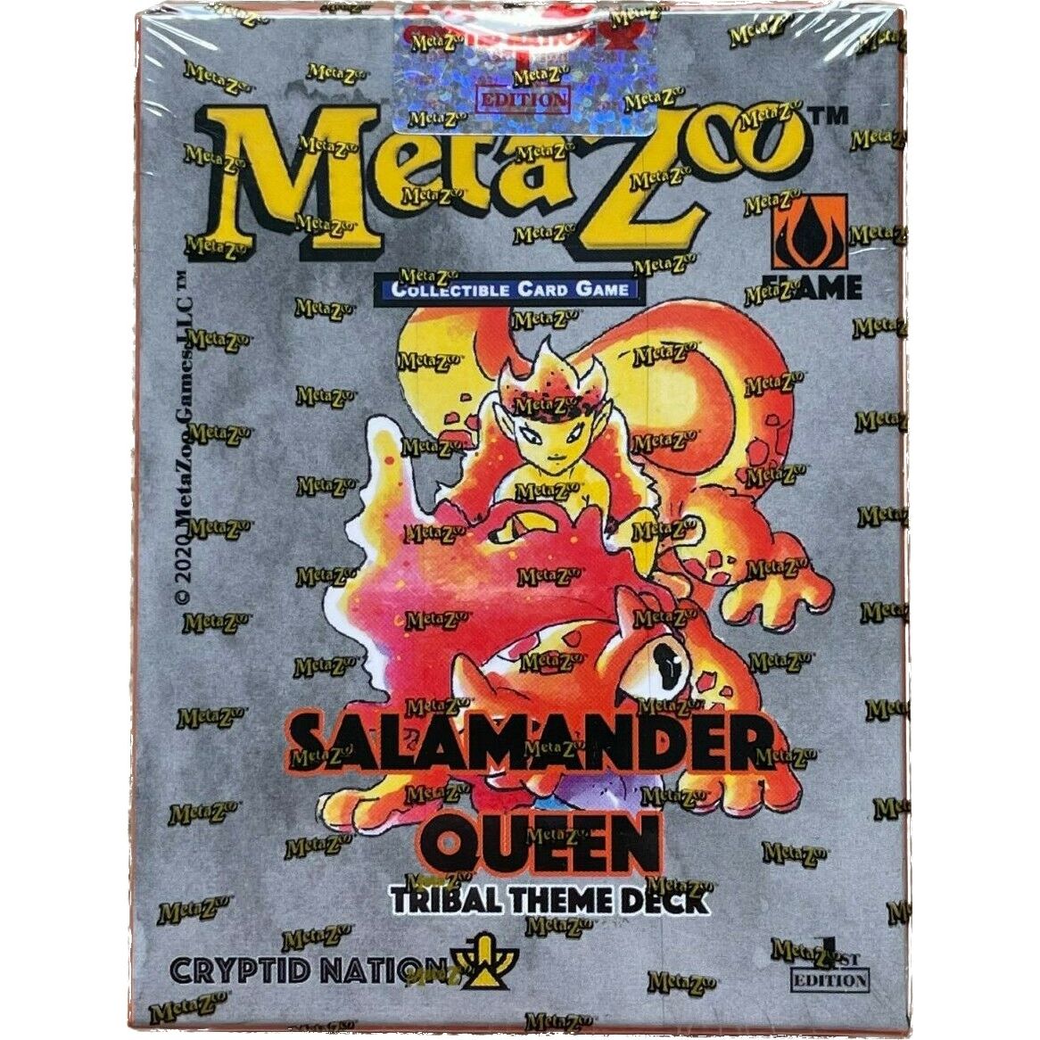 Image for Salamander Queen Tribal Theme Deck - Kickstarter Edition - MetaZoo