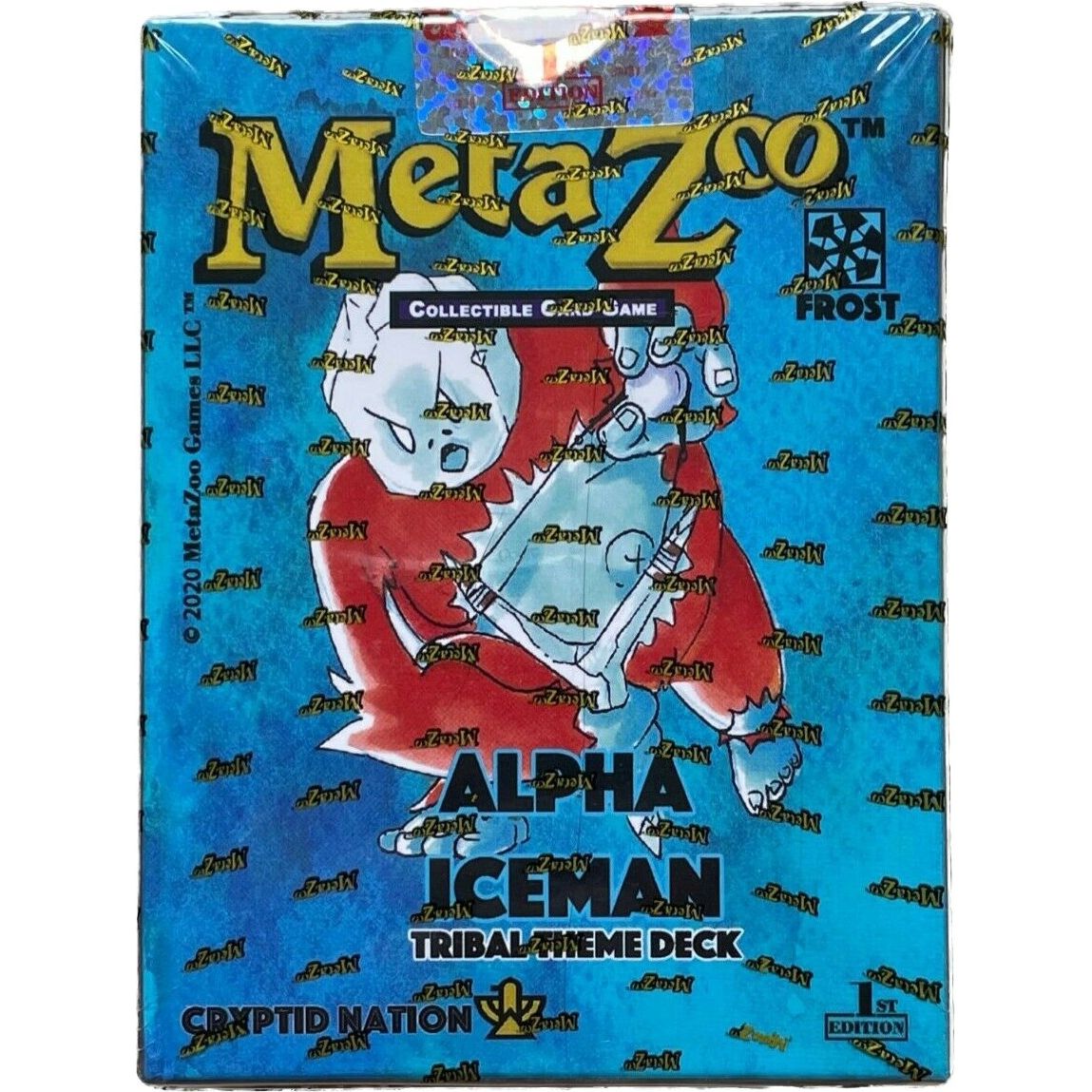Image for Alpha Iceman Tribal Theme Deck - Kickstarter Edition - MetaZoo