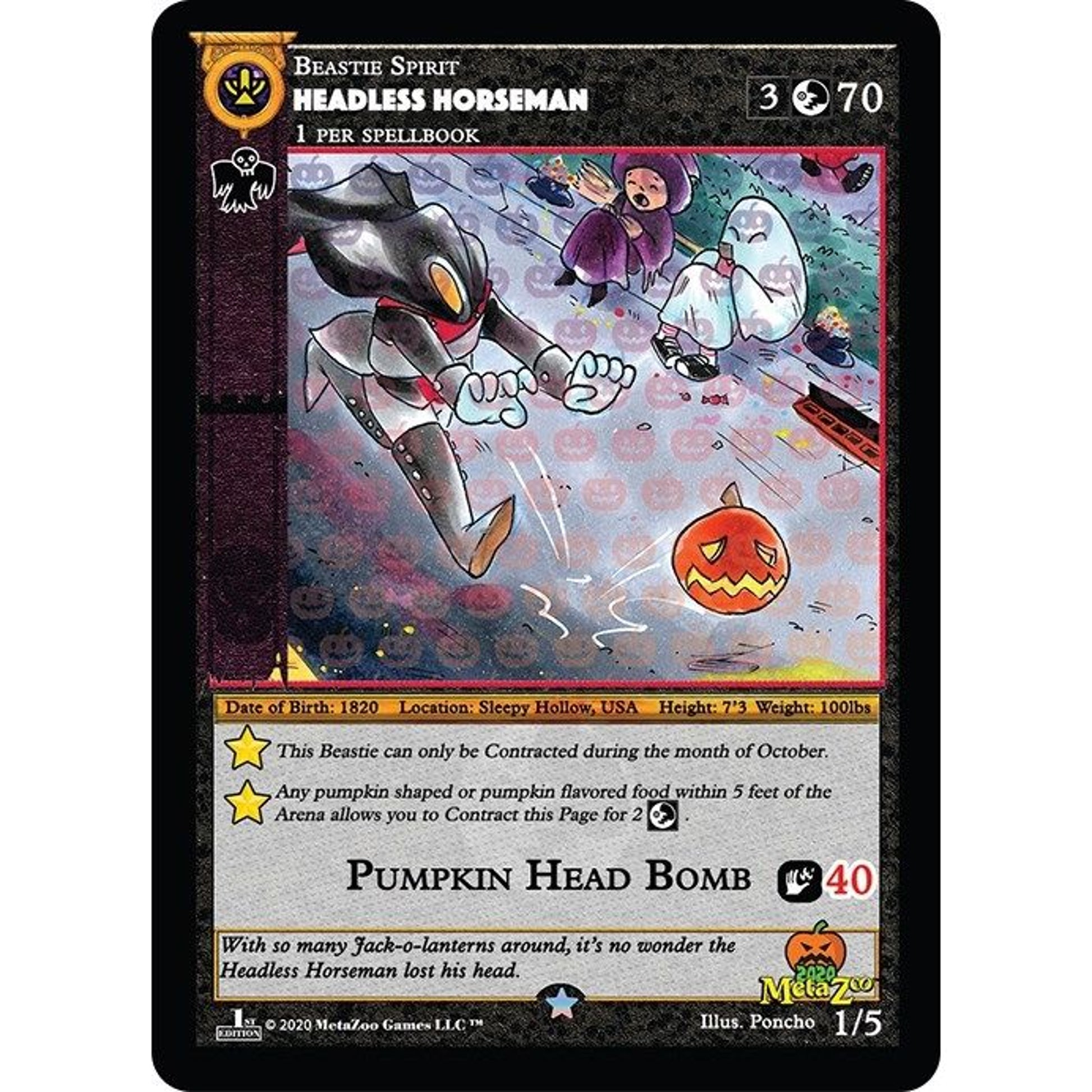 Image for Headless Horseman (First Edition) (1/5) (HOLIP) - MetaZoo