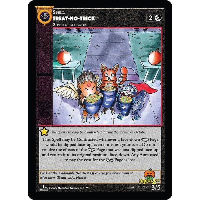 Image for Treat-No-Trick (First Edition) (3/5) (HOLIP) - MetaZoo