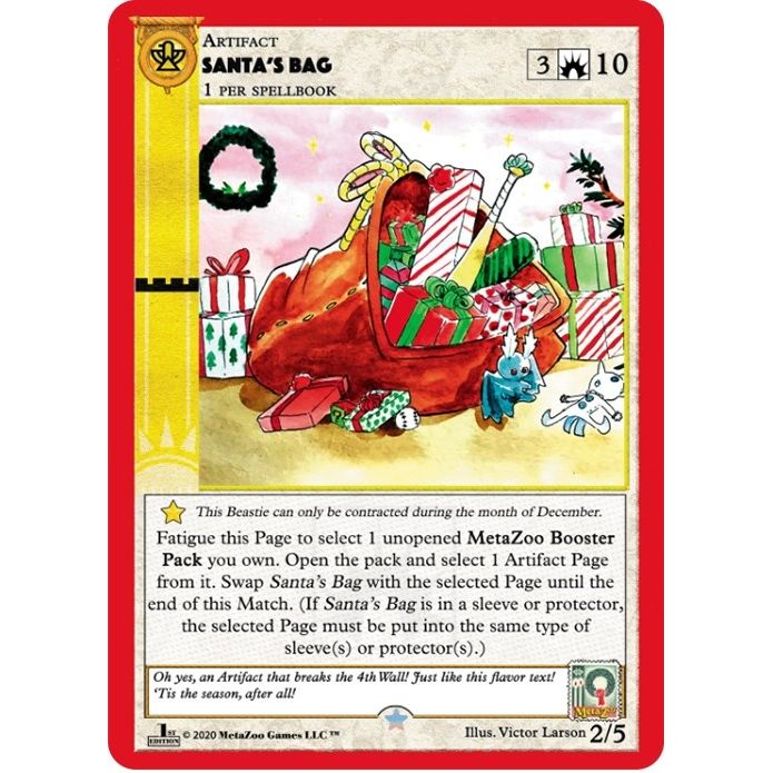 Image for Santa's Bag (First Edition) (2/5) (HOLIP) - MetaZoo