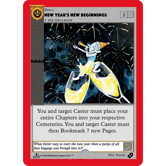 Image for New Year's New Beginnings (First Edition) (HOLIP) - MetaZoo