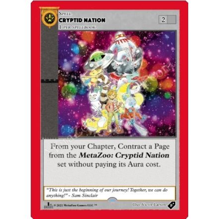 Image for Cryptid Nation - First Edition (MISC) - MetaZoo