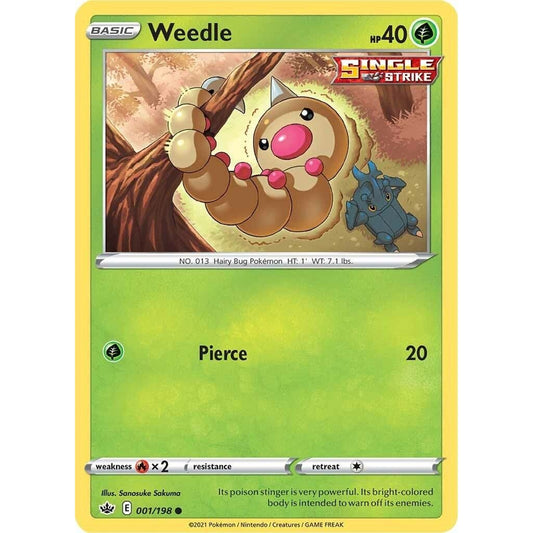Image for Weedle (001/198) (SWSH06) - Pokemon