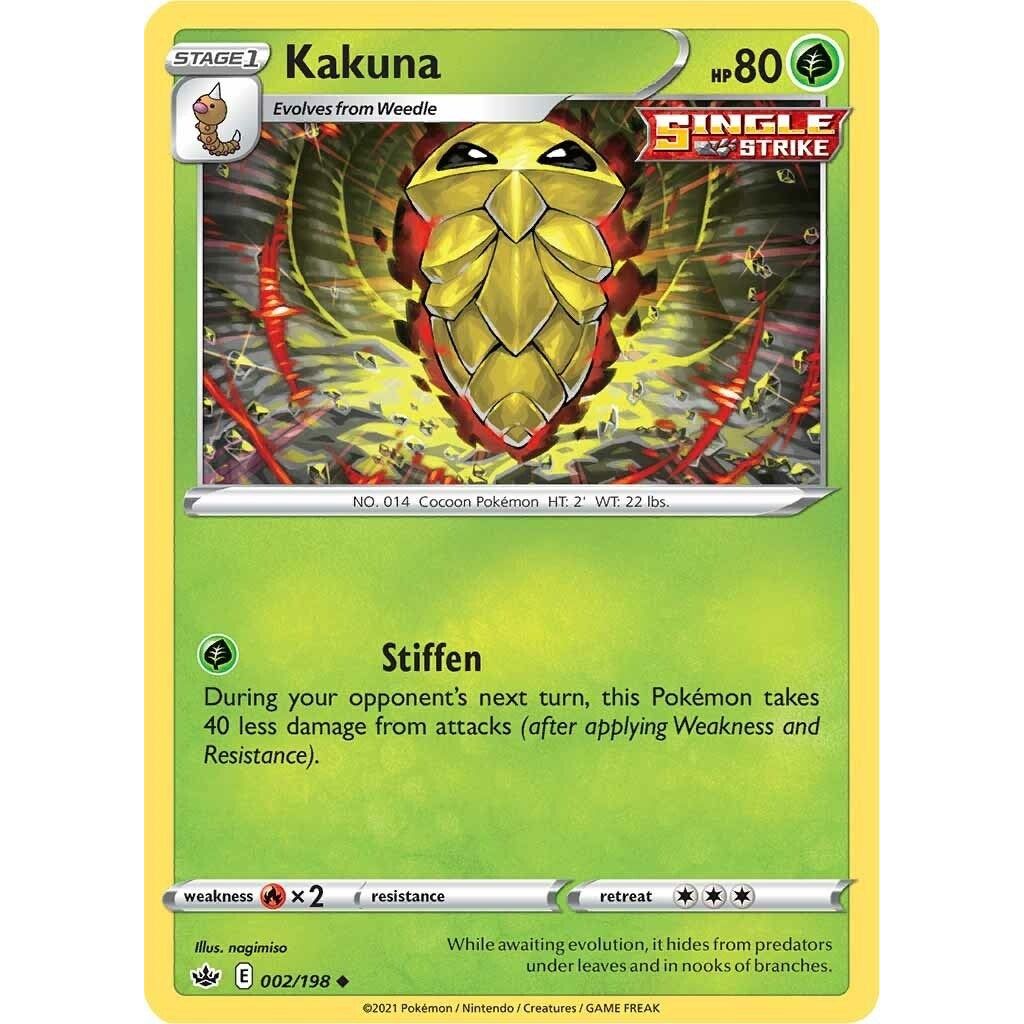 Image for Kakuna (002/198) (SWSH06) - Pokemon