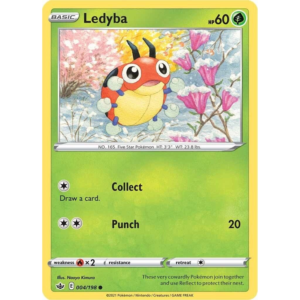 Image for Ledyba (004/198) (SWSH06) - Pokemon