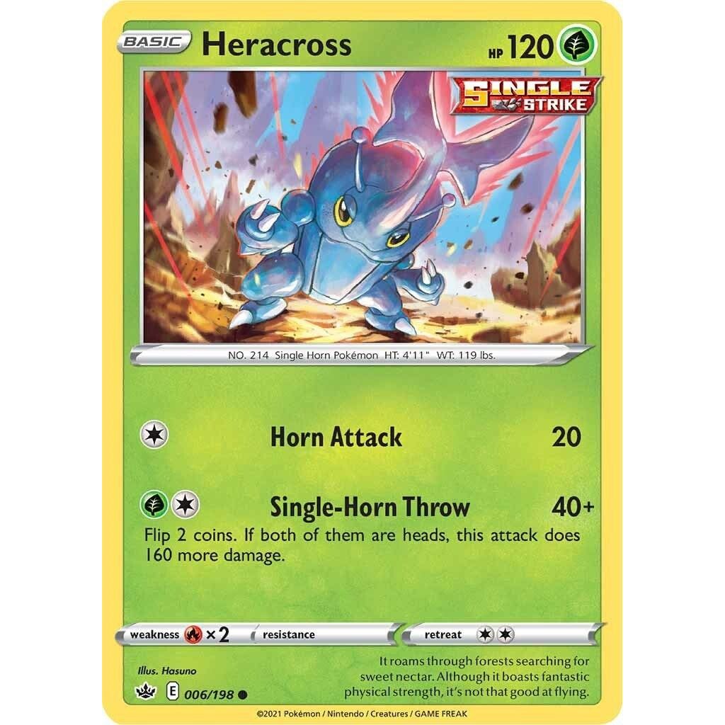 Image for Heracross (006/198) (SWSH06) - Pokemon