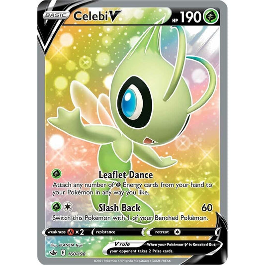 Image for Celebi V (Full Art) (160/198) (SWSH06) - Pokemon